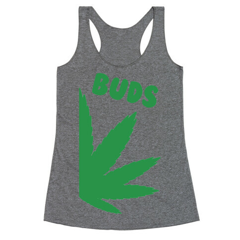 Best Buds Couples (Buds)  Racerback Tank Top