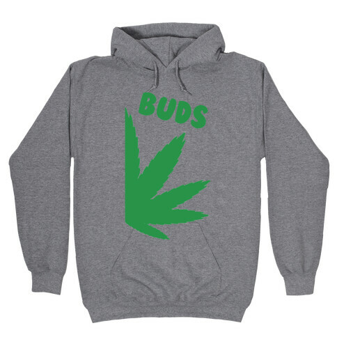 Best Buds Couples (Buds)  Hooded Sweatshirt