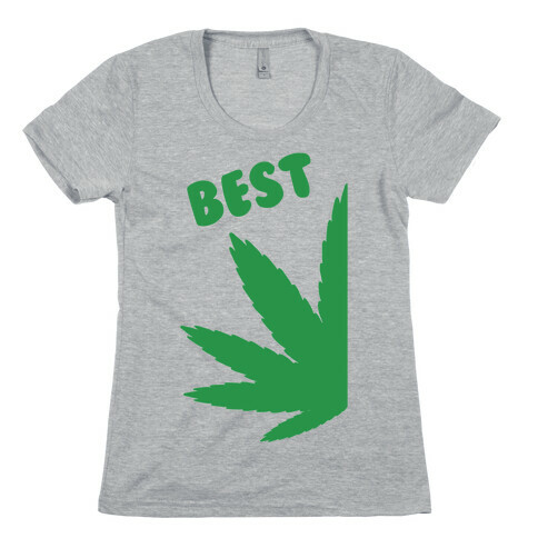 Best Buds Couples (Best) Womens T-Shirt