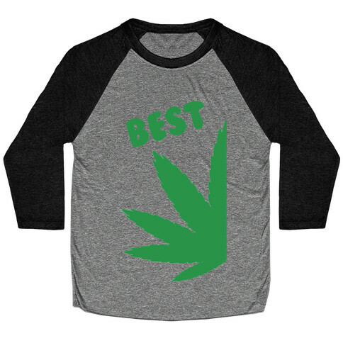 Best Buds Couples (Best) Baseball Tee