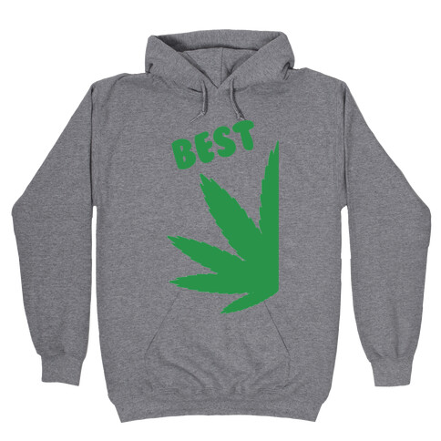 Best Buds Couples (Best) Hooded Sweatshirt