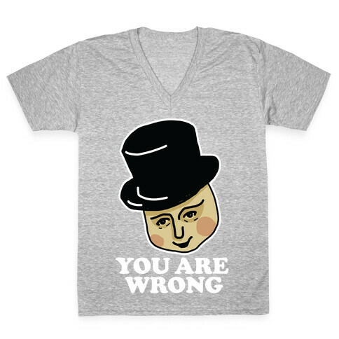 The Fat Conductor V-Neck Tee Shirt