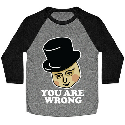 The Fat Conductor Baseball Tee