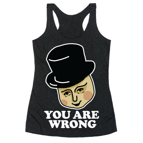 The Fat Conductor Racerback Tank Top