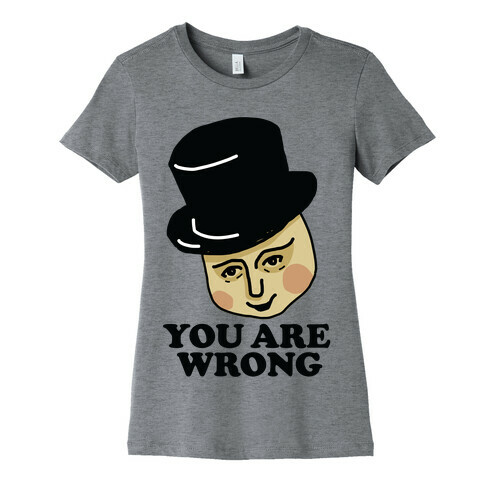 The Fat Conductor Womens T-Shirt