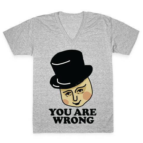 The Fat Conductor V-Neck Tee Shirt