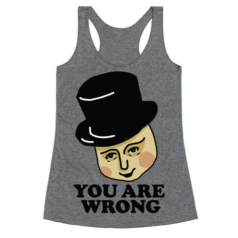 The Fat Conductor Racerback Tank Top