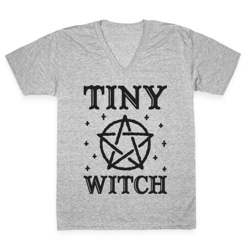 Tiny Witch V-Neck Tee Shirt