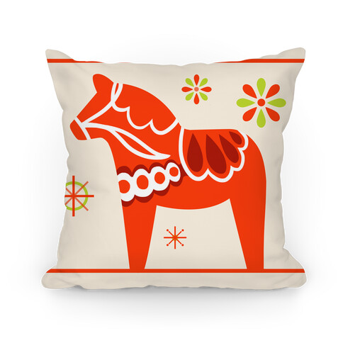 Dala Horse Pillow