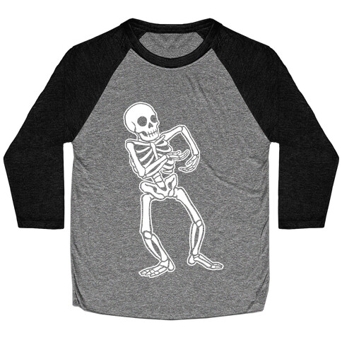 Milly Rocking Skeleton Baseball Tee