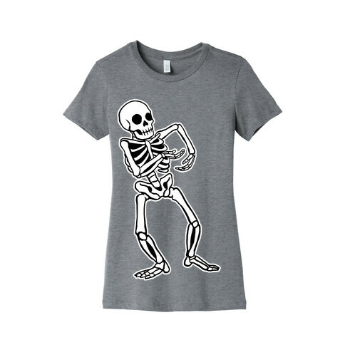 Milly Rocking Skeleton Womens T-Shirt