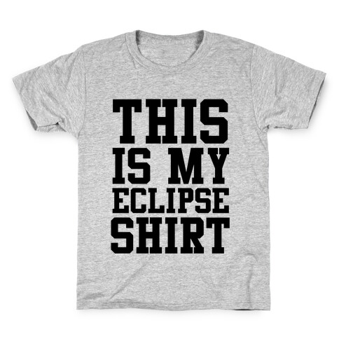 This is My Eclipse Shirt Kids T-Shirt
