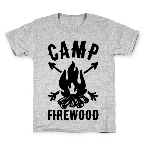Camp Firewood Kids T-Shirt