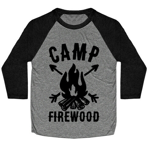 Camp Firewood Baseball Tee