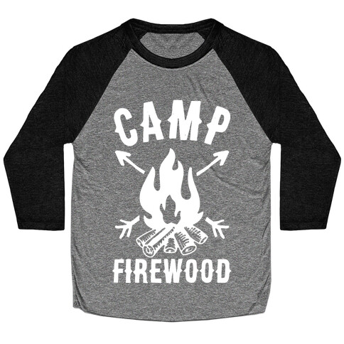 Camp Firewood Baseball Tee