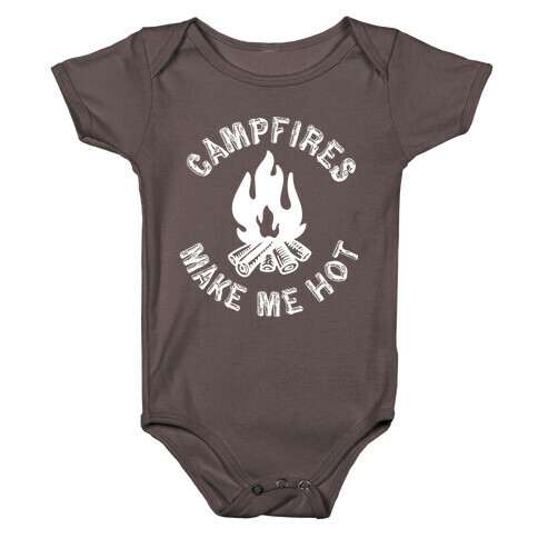 Campfires Make Me Hot Baby One-Piece