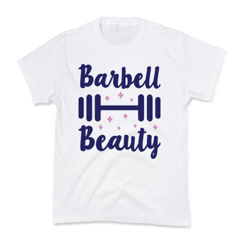 Barbell Beauty Kids T-Shirt