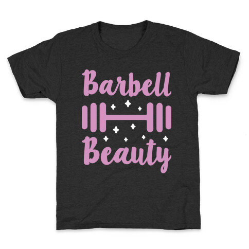 Barbell Beauty Kids T-Shirt