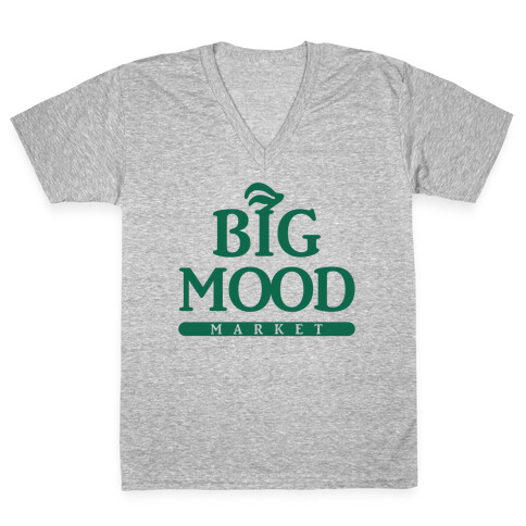 Big Mood Market V-Neck Tee Shirt