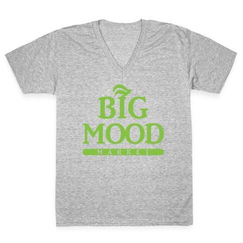 Big Mood Market V-Neck Tee Shirt