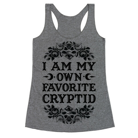 Favorite Cryptid Racerback Tank Top