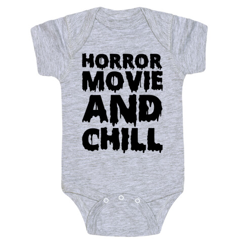 Horror Movie And Chill Baby One-Piece