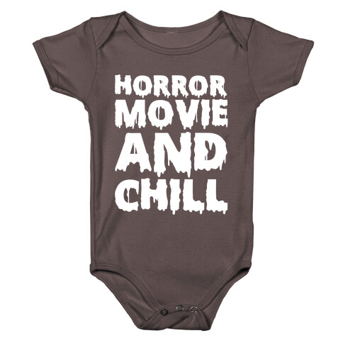 Horror Movie and Chill Baby One-Piece