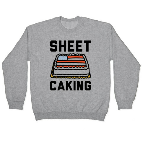 Sheet Caking  Pullover