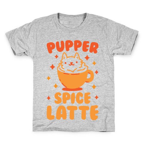 Pupper Spice Latte Kids T-Shirt