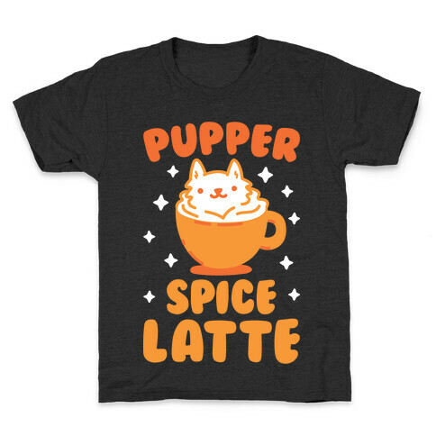 Pupper Spice Latte Kids T-Shirt