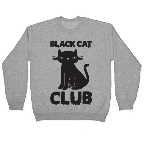 Black Cat Club Pullover
