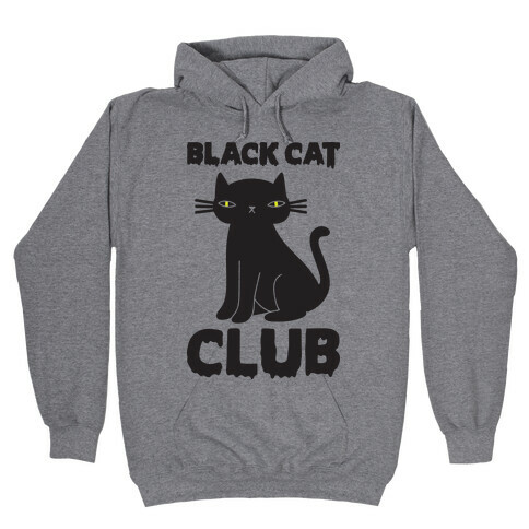 Black Cat Club Hooded Sweatshirt