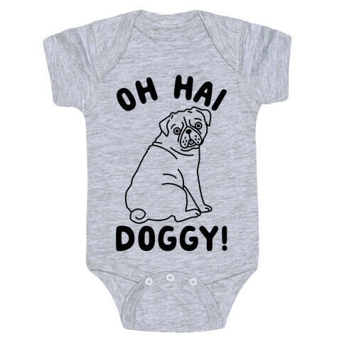 Oh Hai Doggy Baby One-Piece