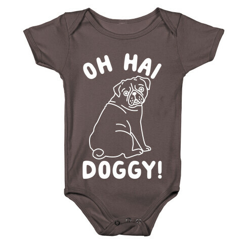 Oh Hai Doggy Baby One-Piece