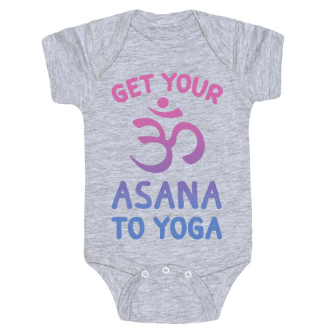 Get Your Asana To Yoga Baby One-Piece