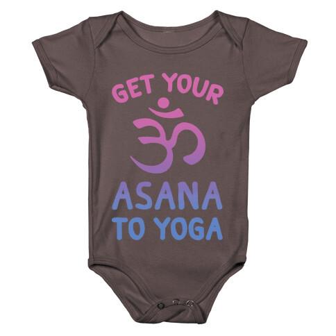 Get Your Asana To Yoga Baby One-Piece