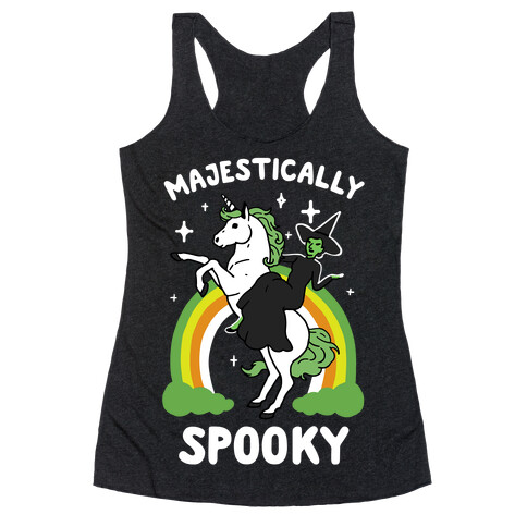 Majestically Spooky Racerback Tank Top