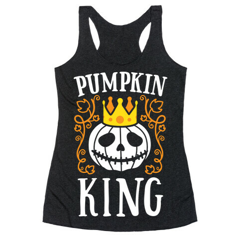 Pumpkin King Racerback Tank Top