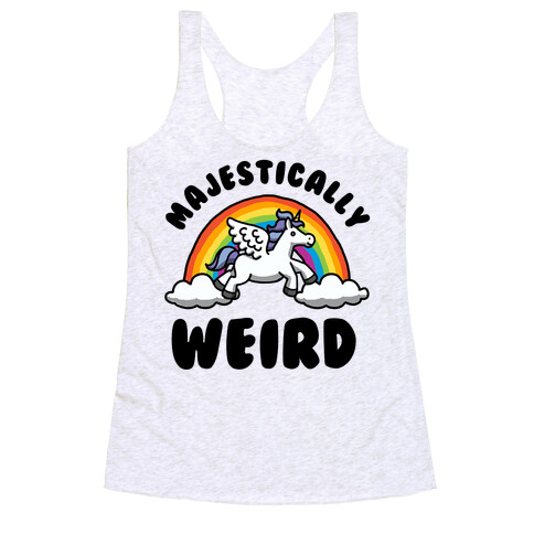 Majestically Weird Racerback Tank Top