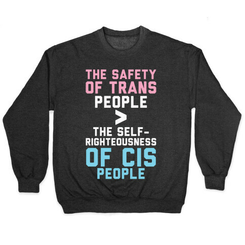 The Safety Of Trans People Pullover