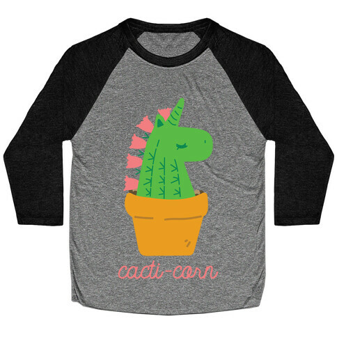 Cacti-corn Baseball Tee