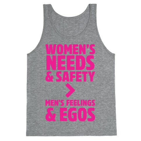 Women's Needs and Safety Tank Top