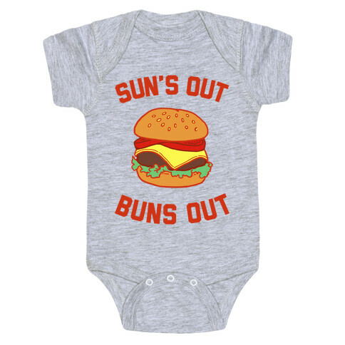 Suns Out Buns Out Baby One-Piece