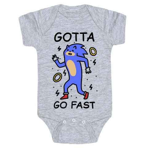 Gotta Go Fast Baby One-Piece