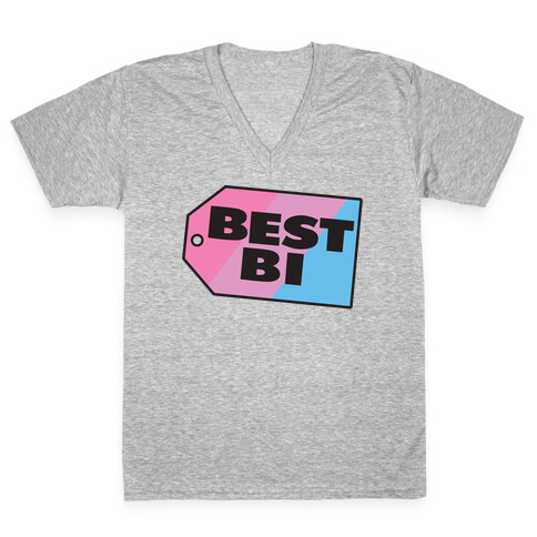 Best Bi Parody V-Neck Tee Shirt