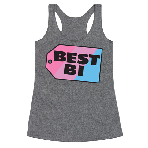 Best Bi Parody Racerback Tank Top