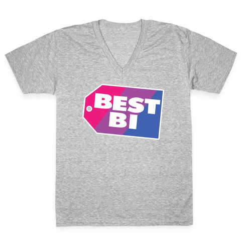 Best Bi Parody V-Neck Tee Shirt