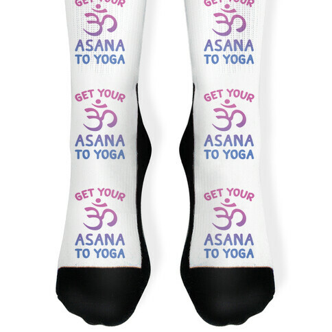 Get Your Asana To Yoga Sock