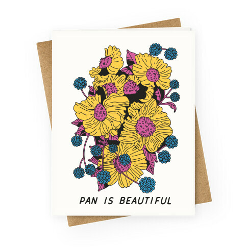 Pan is beautiful Greeting Card