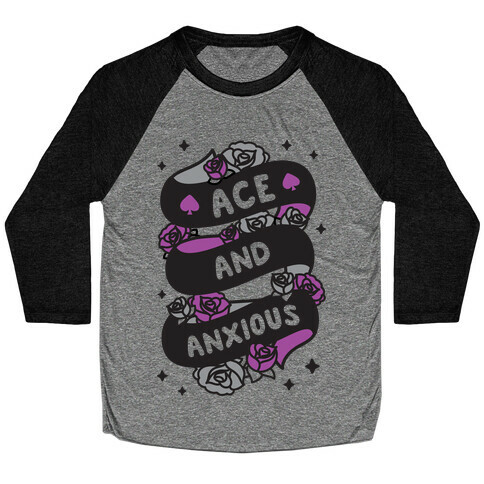 Ace And Anxious Baseball Tee